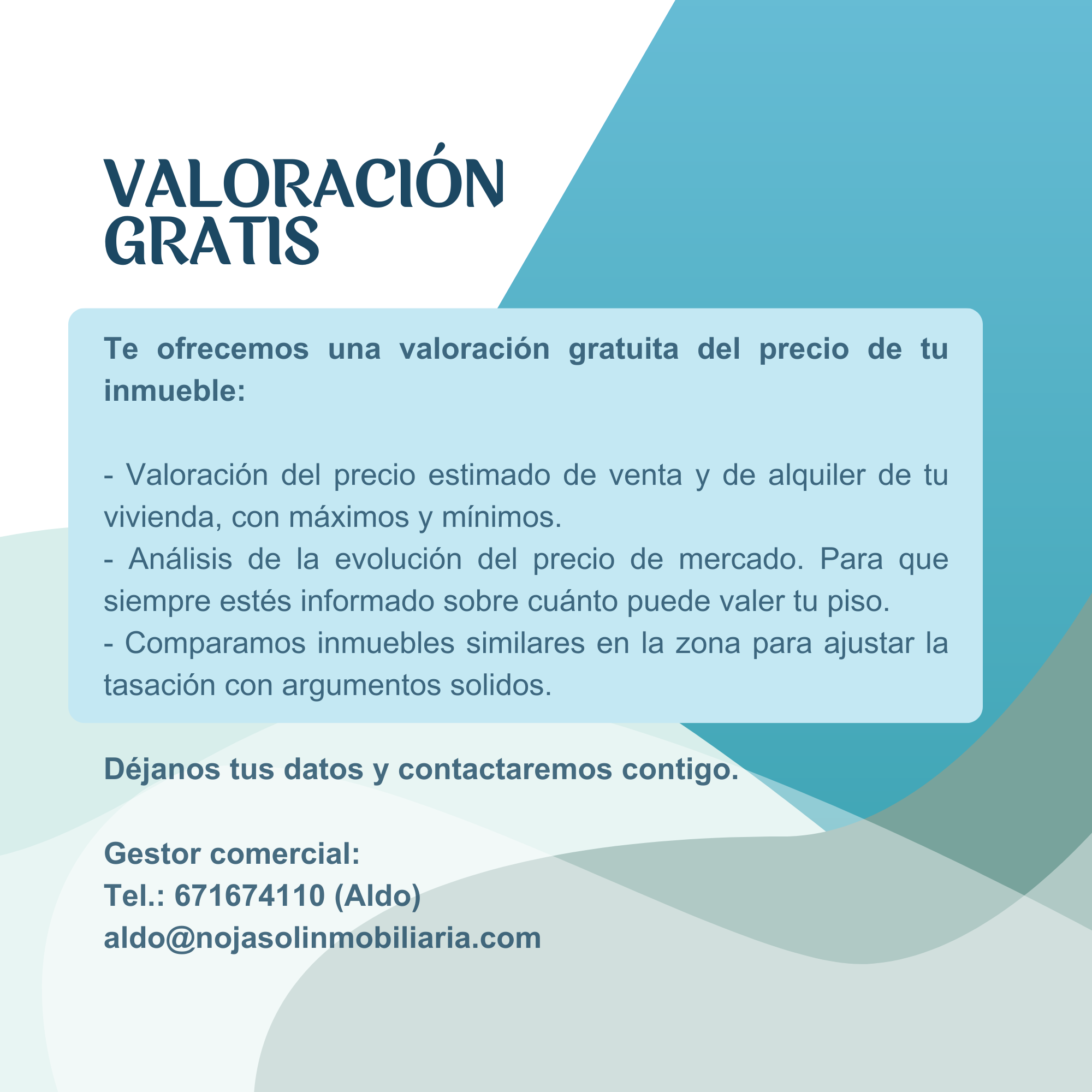 Valoración gratis